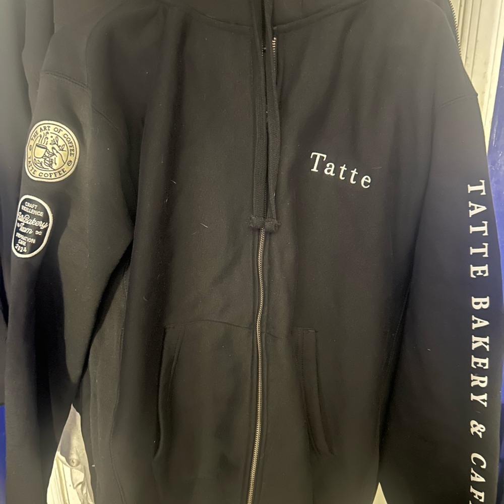 TATTE Black Hoodie Jacket RARE